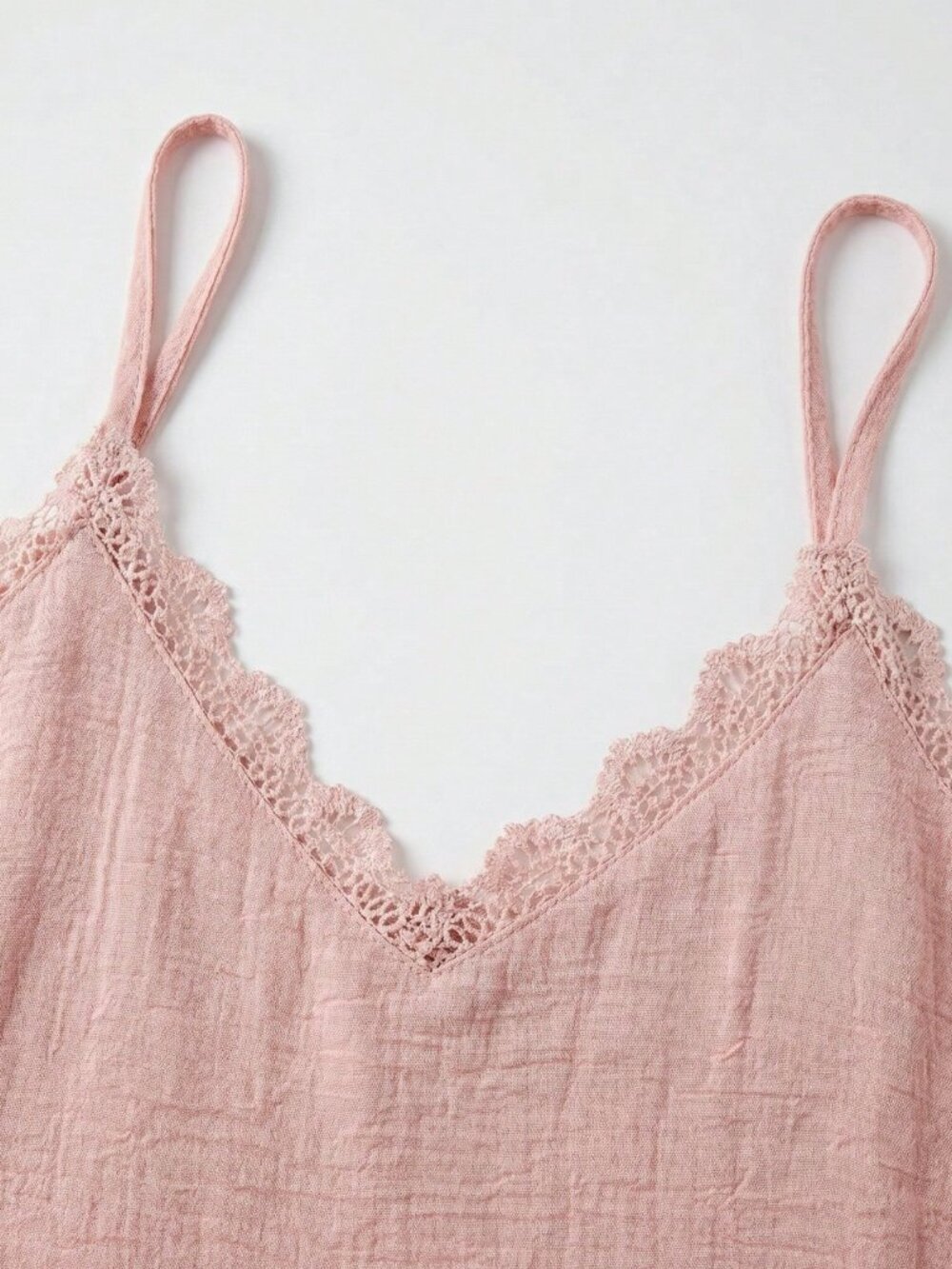 Pink Casual Women's Woven Top & Pants Two Piece Set - Picture 5 of 6